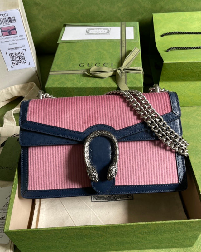 Gucci Dionysus  Pink Small Shoulder Bag 400249
