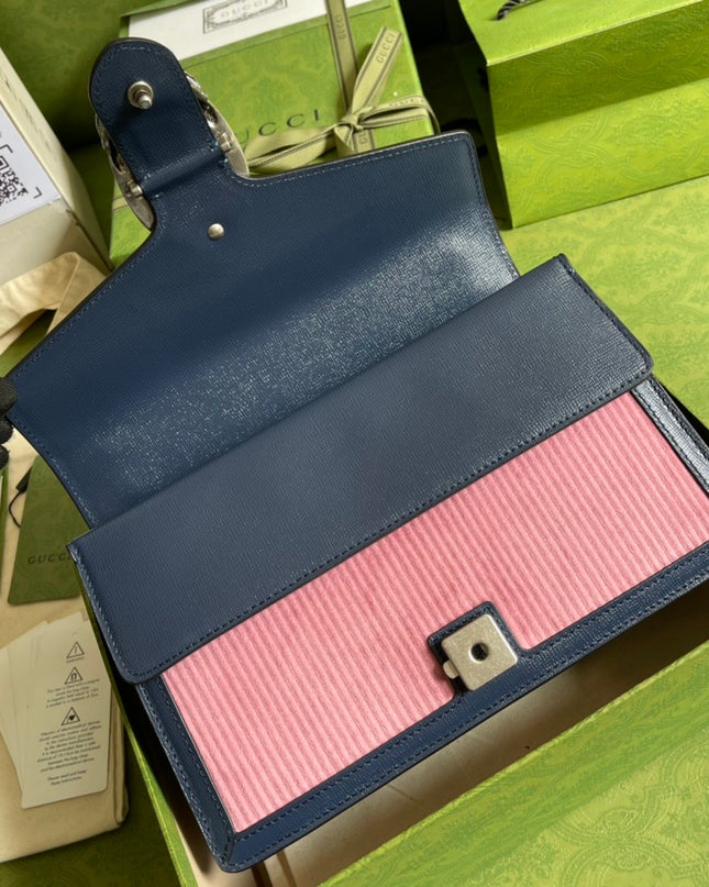 Gucci Dionysus  Pink Small Shoulder Bag 400249