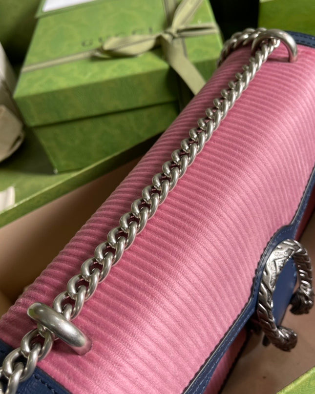 Gucci Dionysus  Pink Small Shoulder Bag 400249