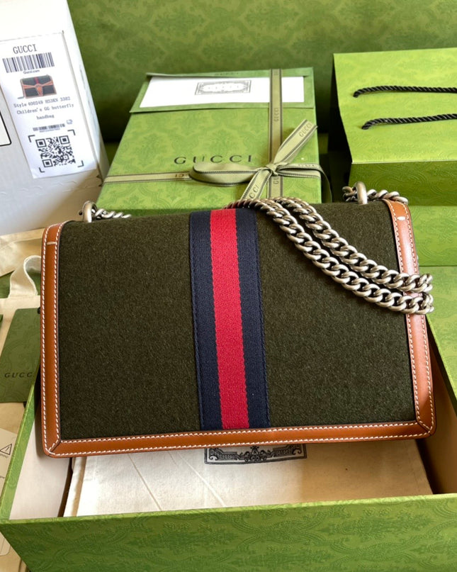 Gucci Dionysus Small Shoulder Leather Bag 400249