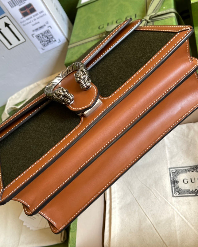 Gucci Dionysus Small Shoulder Leather Bag 400249