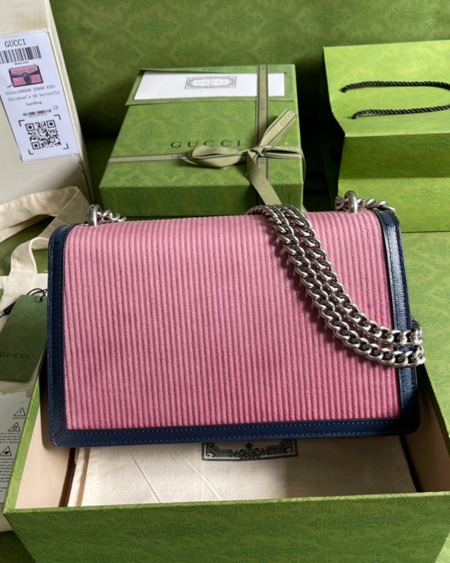 Gucci Dionysus  Pink Small Shoulder Bag 400249