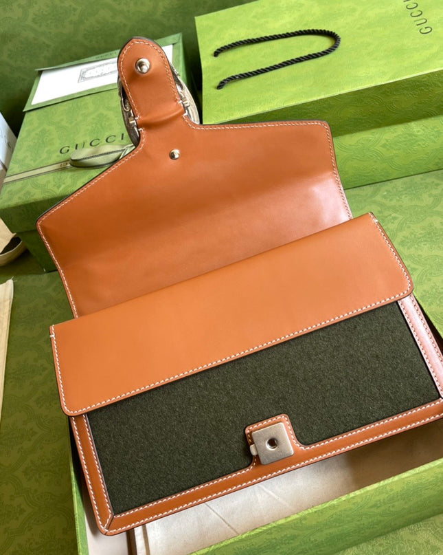 Gucci Dionysus Small Shoulder Leather Bag 400249