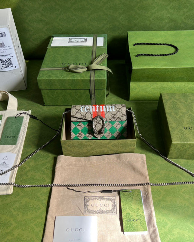 Gucci Dionysus Versatile Chain Super Mini Bag 476432