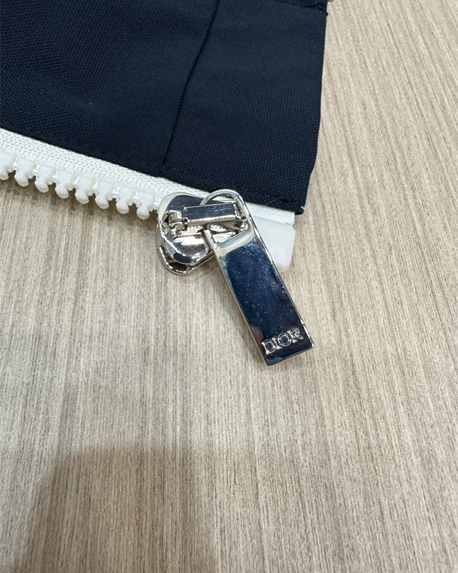 Gucci Dior Oblique Windbreaker Jacket – Navy/White