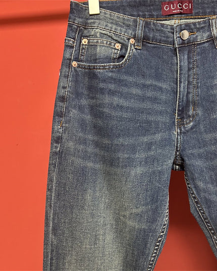 Gucci Distressed Vintage Wash Jeans Pants