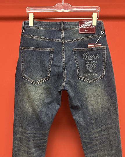 Gucci Distressed Vintage Wash Jeans Pants