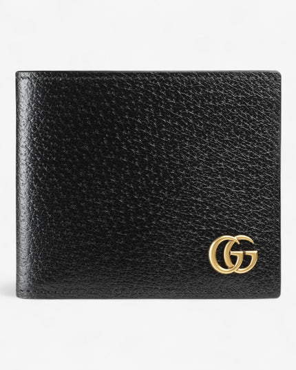 Gucci Double Textured Leather Bi-Fold Wallet