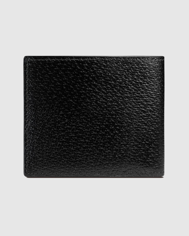 Gucci Double Boar-Effect Leather Money Clip