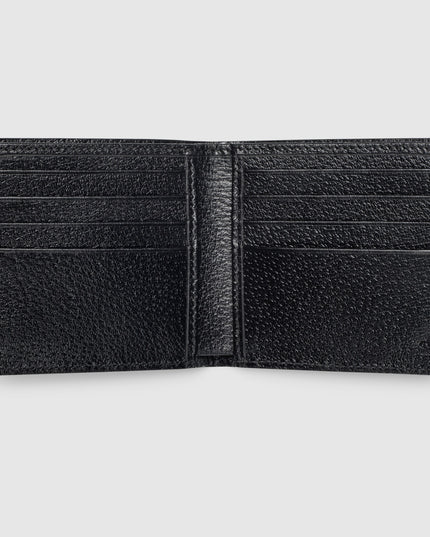 Gucci Double Textured Leather Bi-Fold Wallet