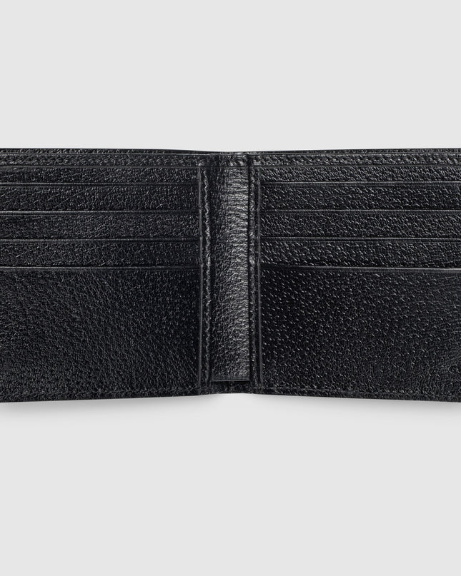 Gucci Double Boar-Effect Leather Money Clip