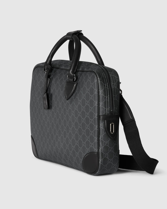 Gucci Emblem Medium Briefcase