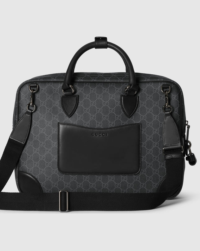 Gucci Emblem Medium Briefcase