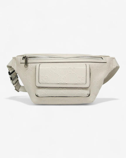 Gucci Embossed Belt Bag 645093 - Cream Embossed GG Monogram