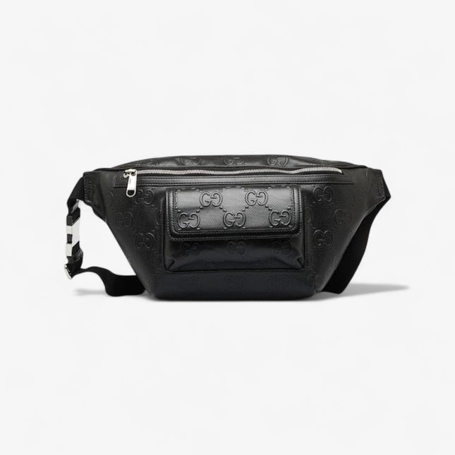 Gucci Embossed Belt Bag 645093 - Black