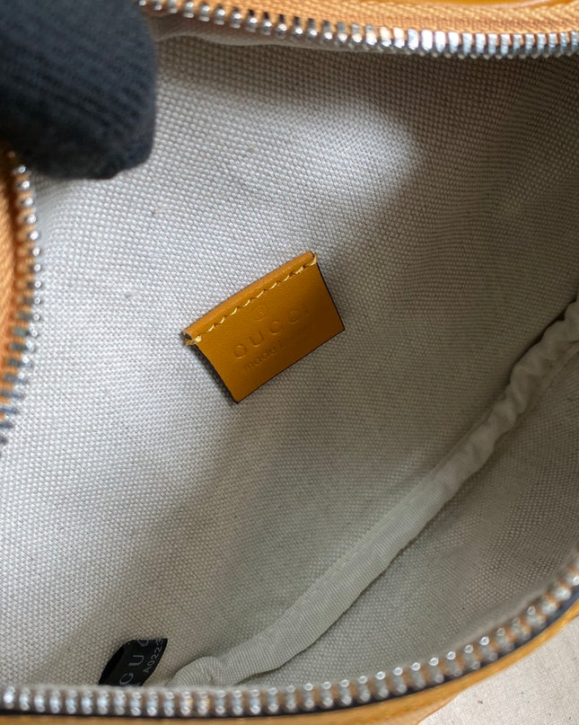 Gucci Embossed Belt Bag 658582 - Yellow