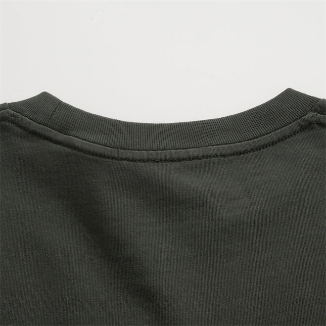 Gucci Embroidered Cotton‑Jersey T‑Shirt in Dark Green