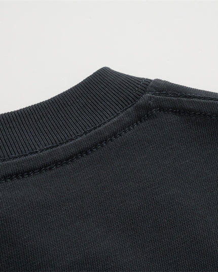 Gucci Embroidered Logo Cotton‑Jersey T‑Shirt in Black