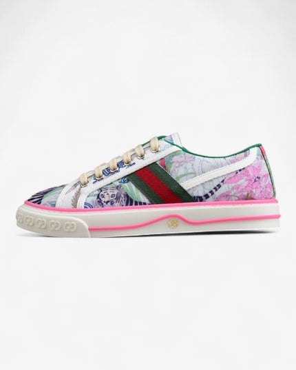 Gucci Flora x Tennis 1977 Sneaker – Pastel Garden