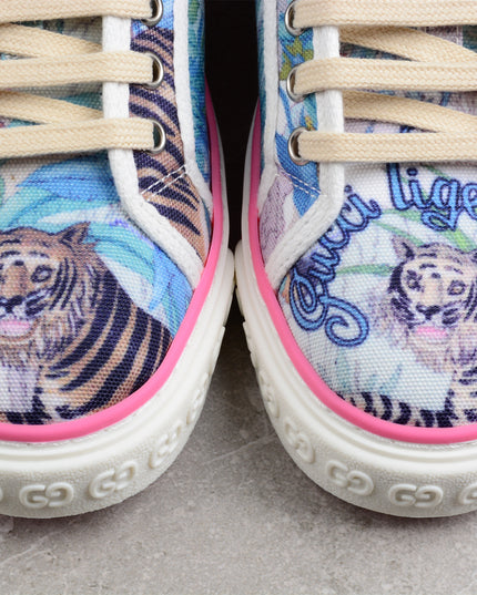 Gucci Flora x Tennis 1977 Sneaker – Pastel Garden