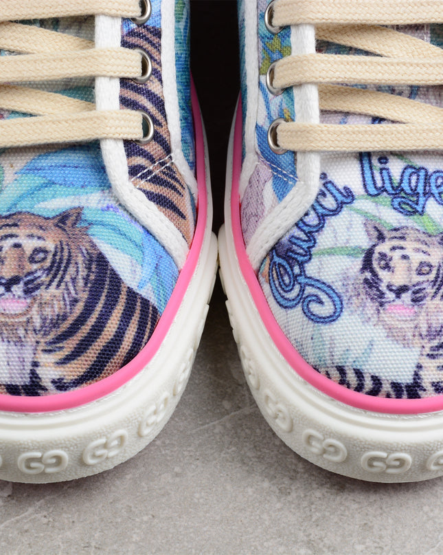 Gucci Flora x Tennis 1977 Sneaker – Pastel Garden