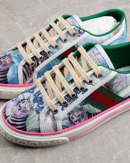 Gucci Flora x Tennis 1977 Sneaker – Pastel Garden