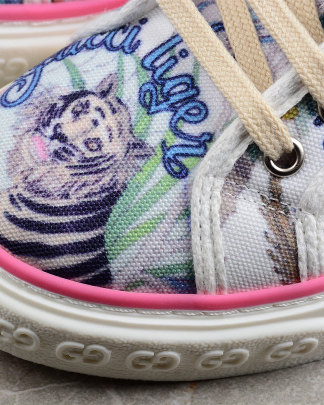 Gucci Flora x Tennis 1977 Sneaker – Pastel Garden