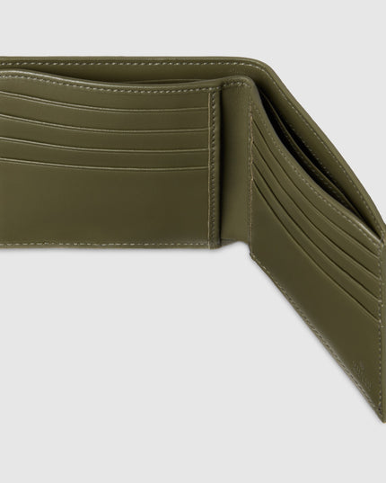 Gucci Forest Green Monogram Bi-Fold Wallet