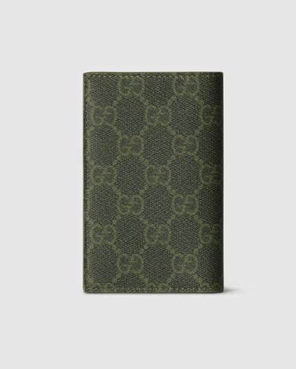 Gucci Forest Green Monogram Long Card Case