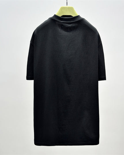 Gucci Fringed Logo Cotton‑Jersey T‑Shirt