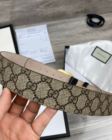 Gucci GG Belt With Double G Buckle 400593