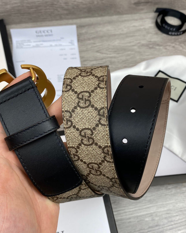Gucci GG Belt With Double G Buckle 400593
