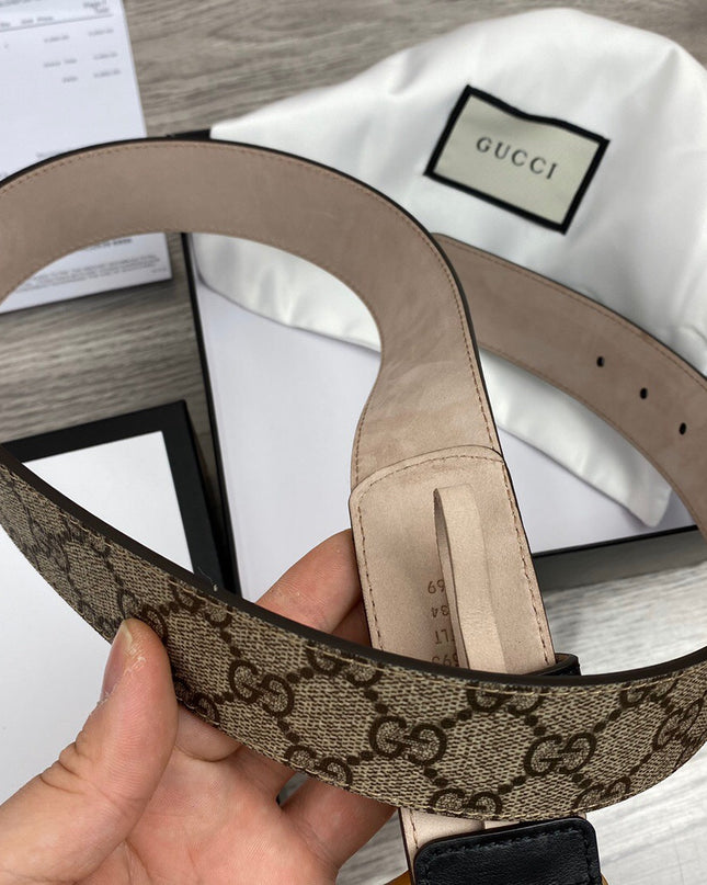 Gucci GG Belt With Double G Buckle 400593