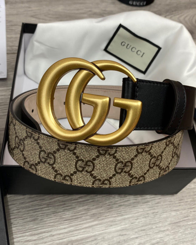 Gucci GG Belt With Double G Buckle 400593