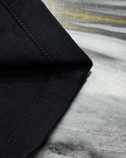 Gucci GG Black Denim Trousers