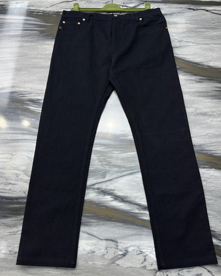 Gucci GG Black Denim Trousers