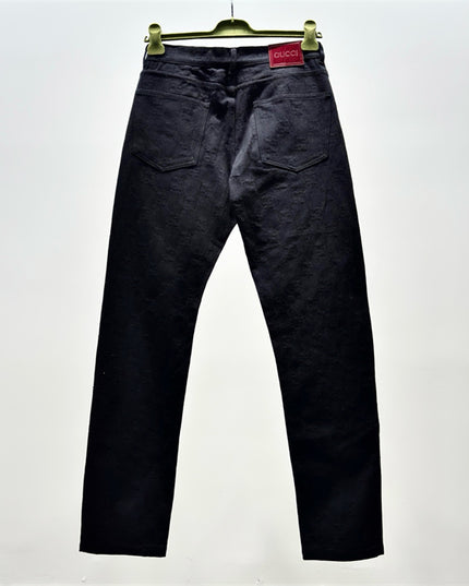 Gucci GG Black Denim Trousers