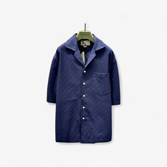 Gucci GG Jacquard Cotton Blend Jacket