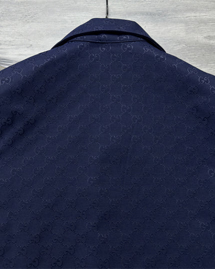 Gucci GG Jacquard Cotton Blend Jacket