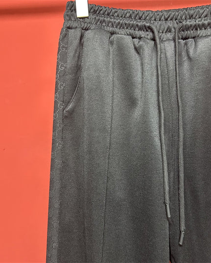 Gucci GG Logo Nylon Track Pants – Black