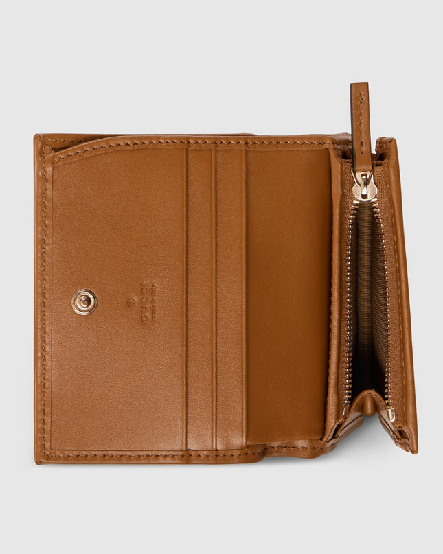 Gucci GG Marmont Matelassé Leather Card Case – Brown