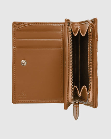 Gucci GG Marmont Matelassé Leather Card Case – Brown