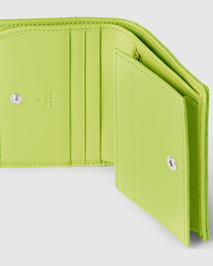 Gucci GG Marmont Matelassé Leather Card Case – Neon Green