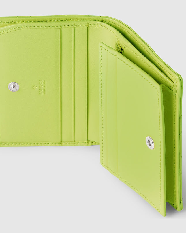 Gucci GG Marmont Matelassé Leather Card Case – Neon Green