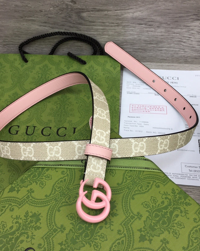 Gucci GG Marmont Thin Belt 409417