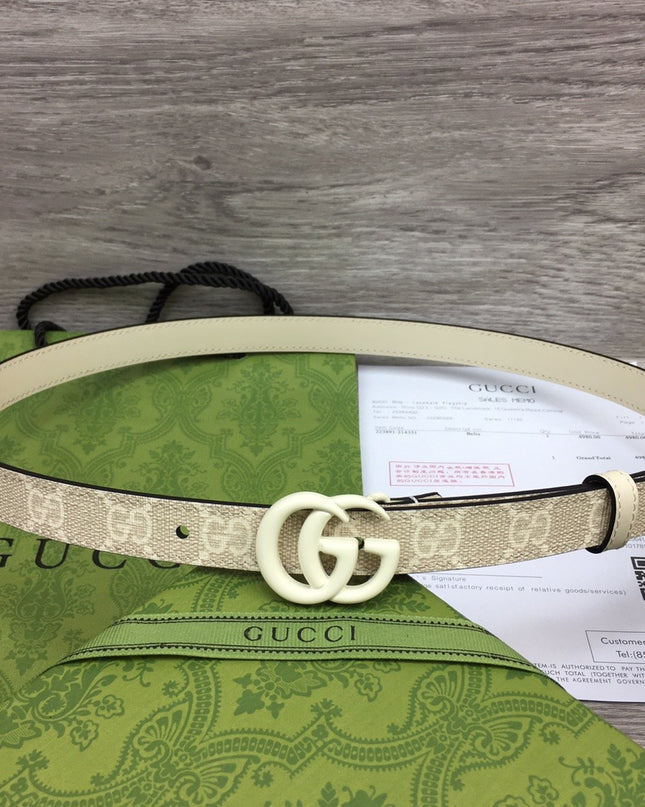 Gucci Marmont Thin Belt 409417
