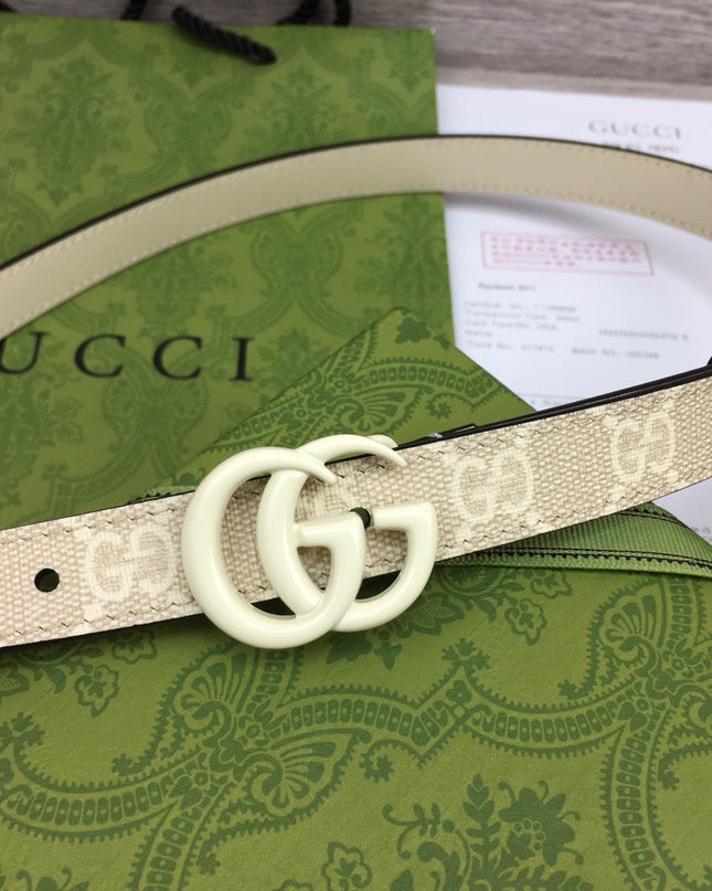 Gucci Marmont Thin Belt 409417