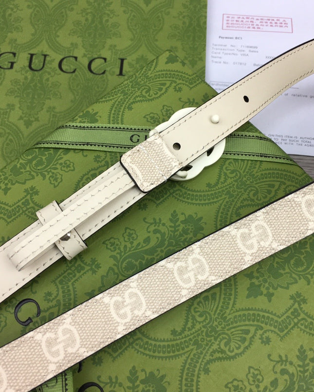 Gucci Marmont Thin Belt 409417