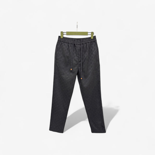 Gucci GG Monogram Black Joggers
