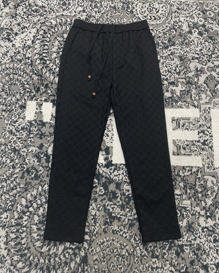 Gucci GG Monogram Black Joggers